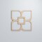 Ekena Millwork Medium Olivia Decorative Fretwork Wood Wall Panels, Alder, 15 3/8"W x 15 3/8"H x 3/8"T WALW16X16X0375OLVAL - alternate 6